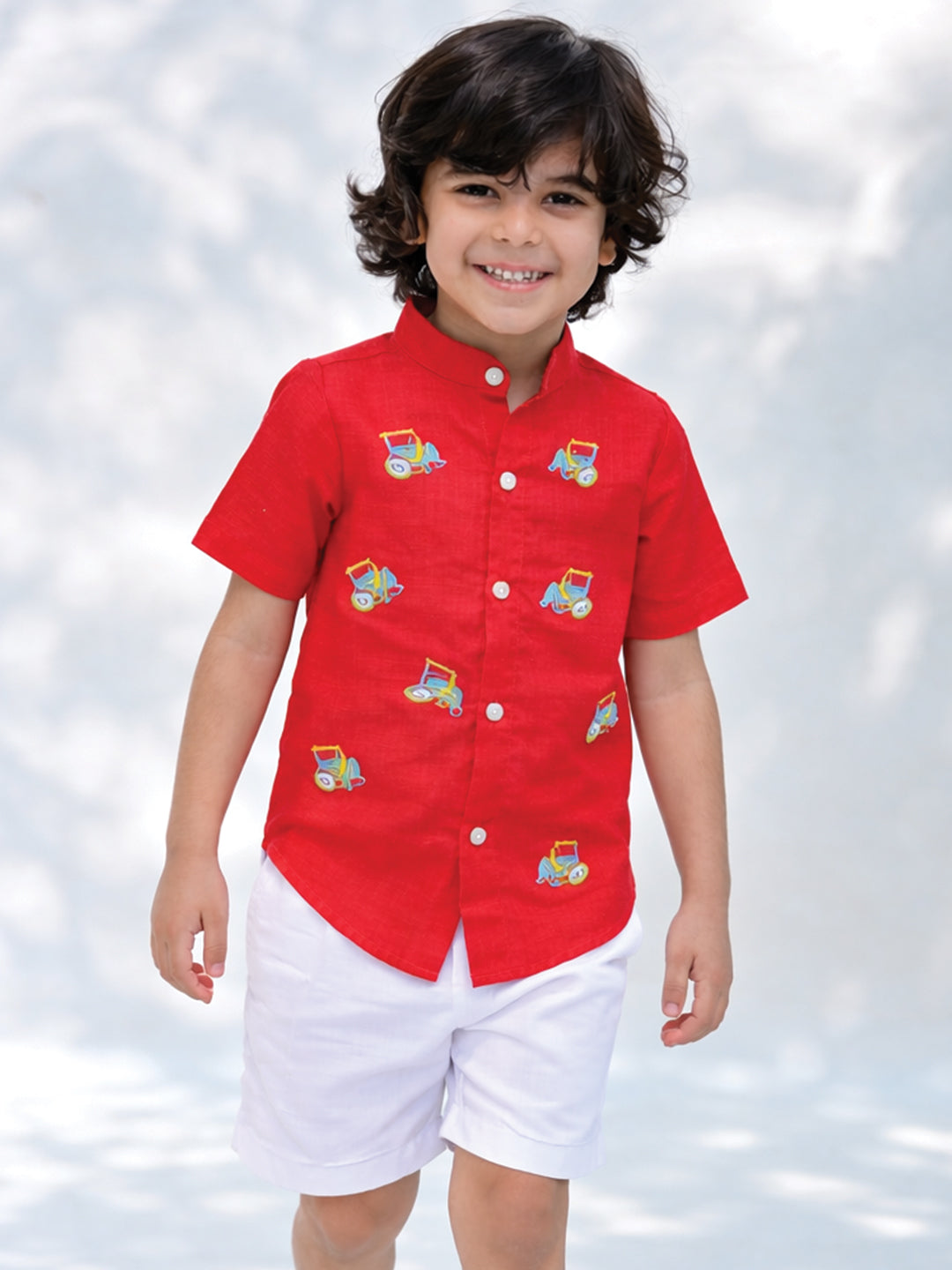 Red Blaze Kids Shirt