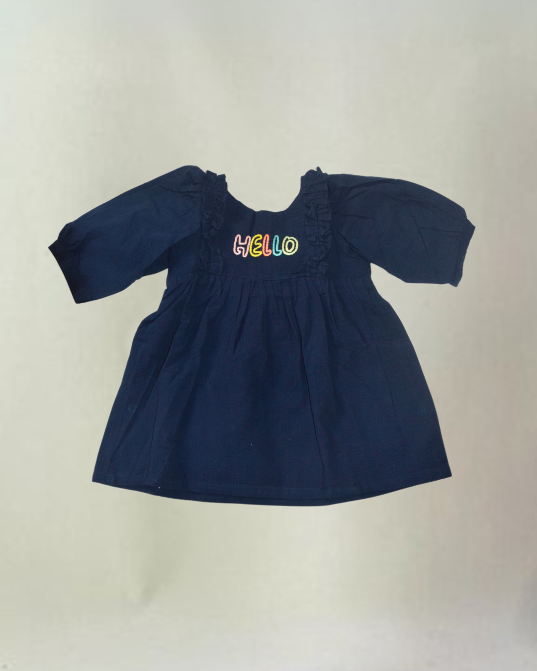 Hello Navy Dress