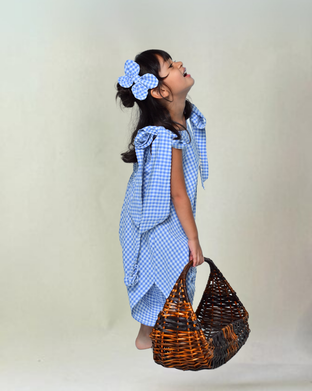 Blue Dhoti Jumpsuit