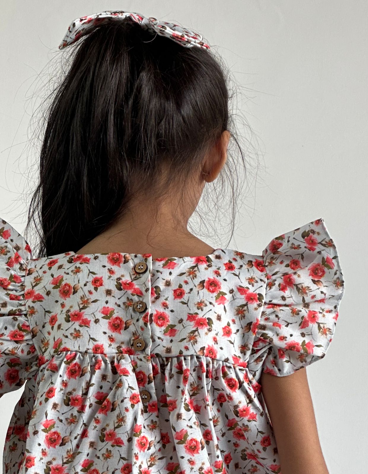 Floral Ruffle Top With Shorts