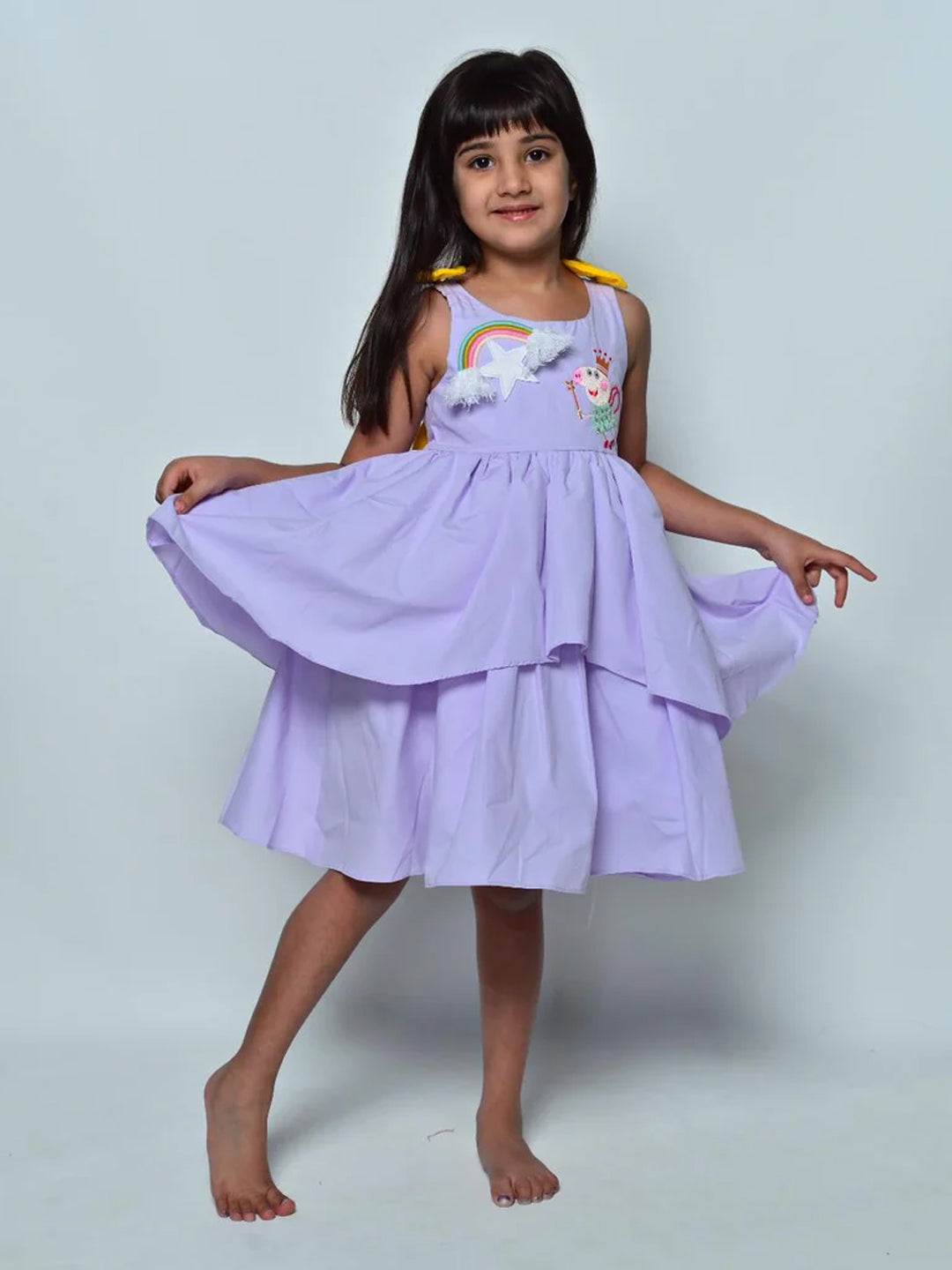 Purple Peppa Dress