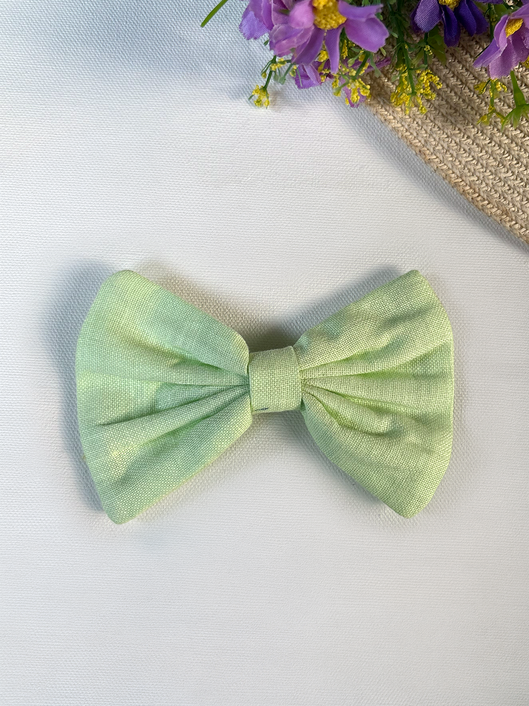 Pastel green Adorable Bow