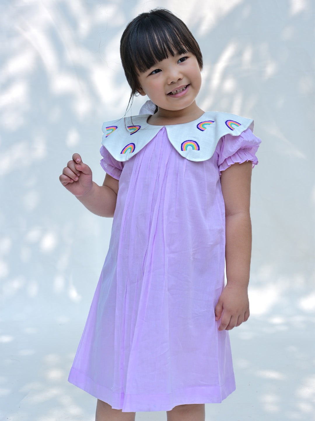 Lavender Rainbow Dress
