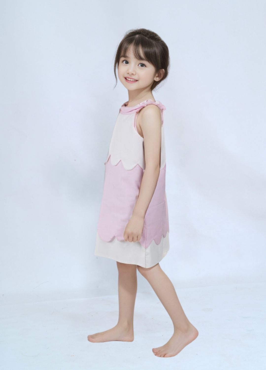 Petal Neck Dress