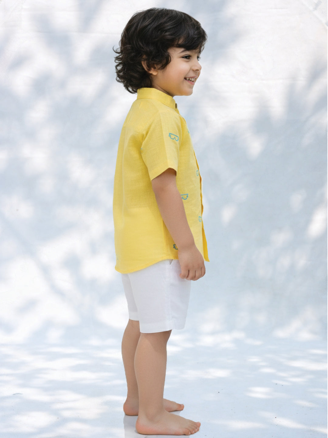 Bitter Lemon embroidered Shirt