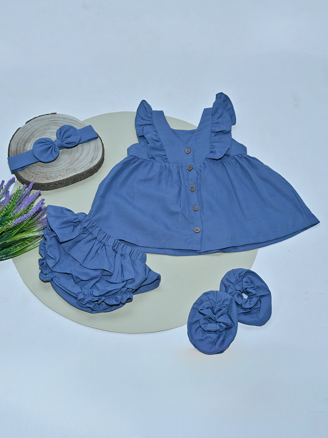 Ruffled Cupcake Set