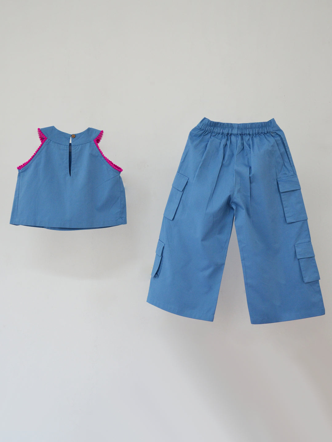 rainbow blue coord set