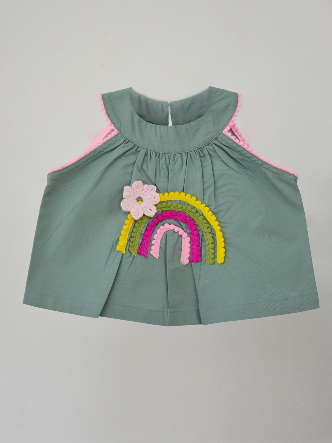 rainbow green coord set