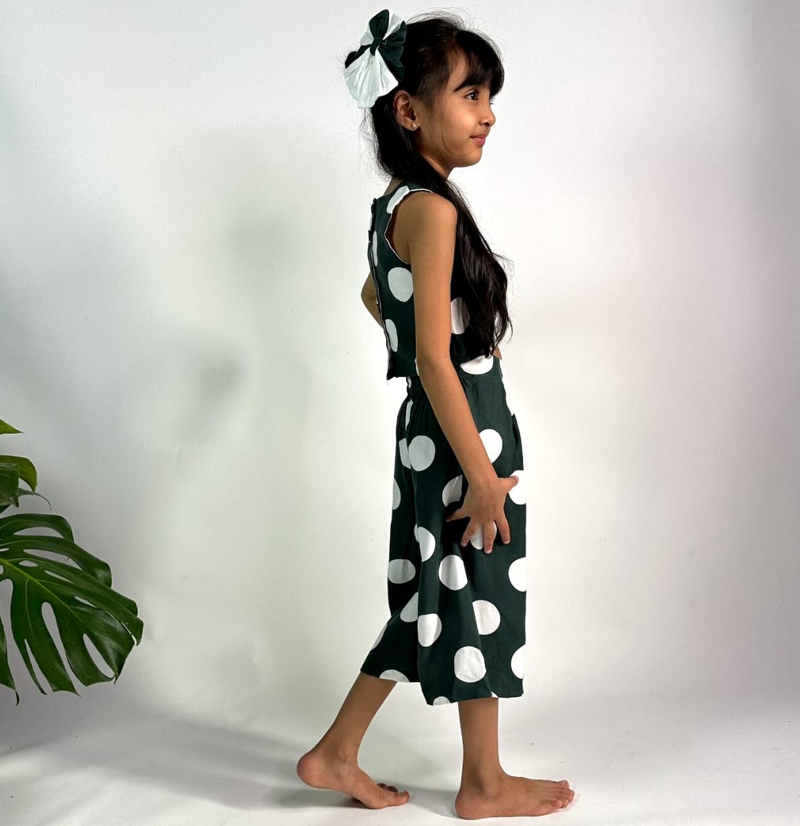 Green Polka Dot Co-ord Set
