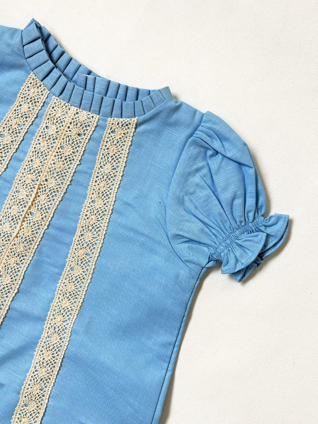 Cute Baby Blue Dress Set