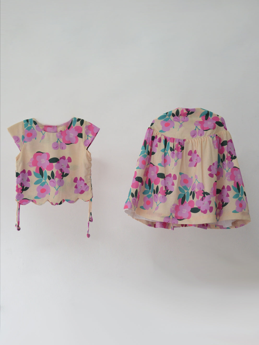 Floral Whimsy Skirt Set