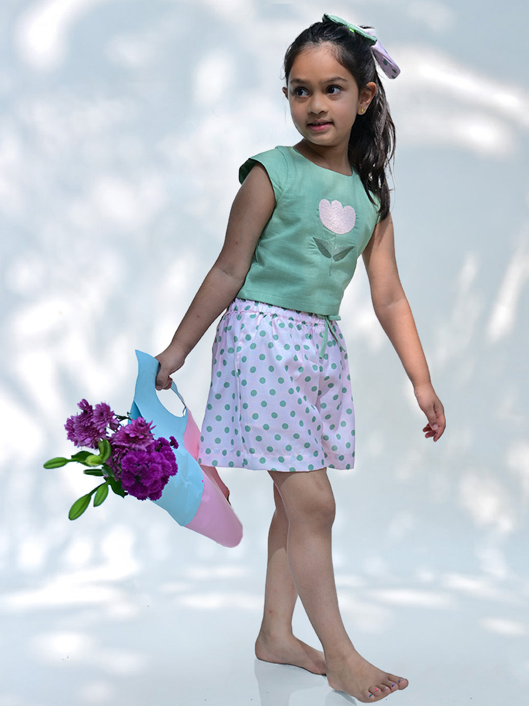 Lime Sugar Candy Skort Set