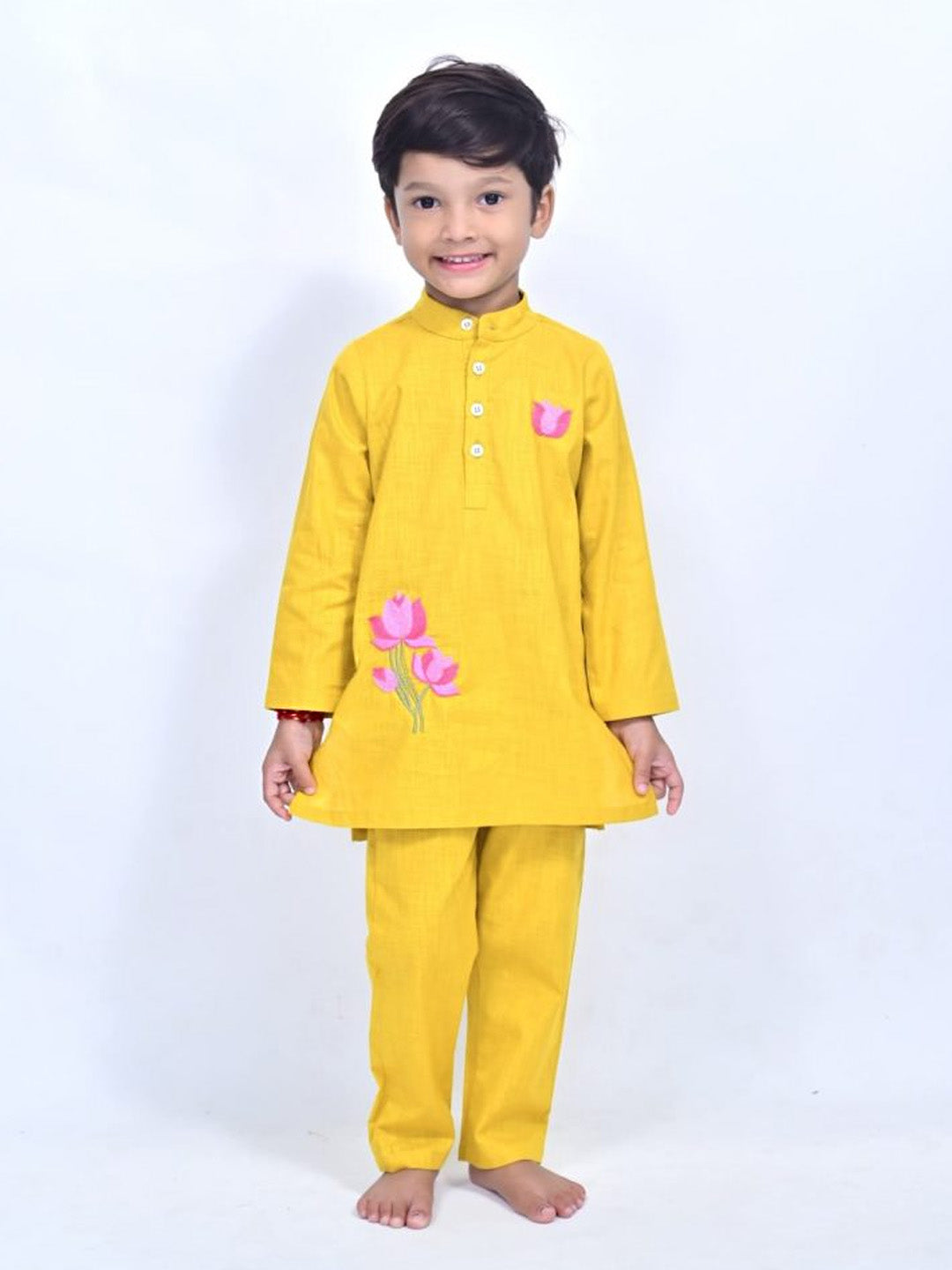 Sunshine Lotus Kurta Set