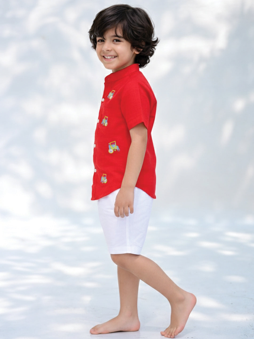 Red Blaze Kids Shirt