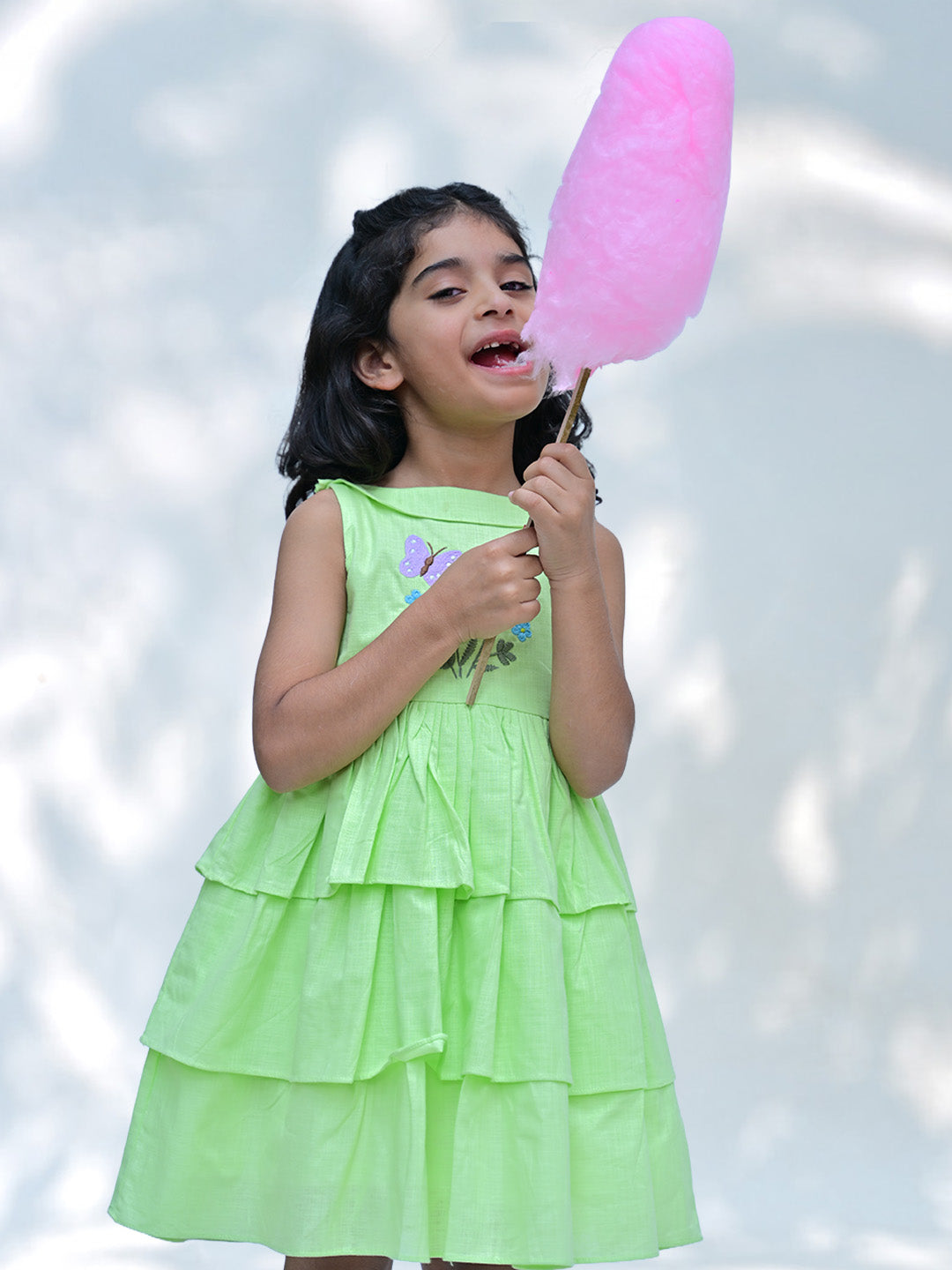 GREEN APPLE BITE DRESS