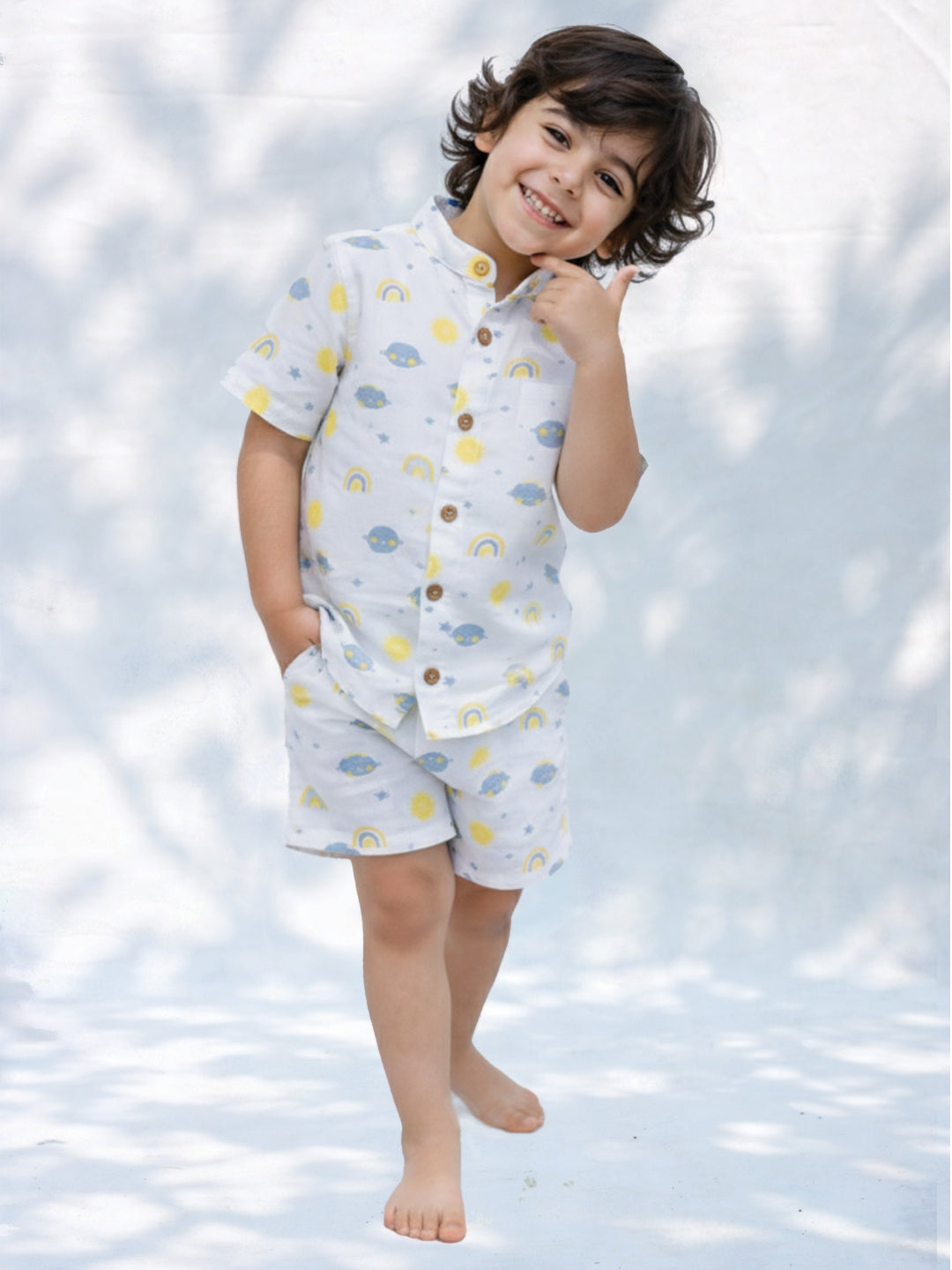 Moonlight Shirt & Shorts Set