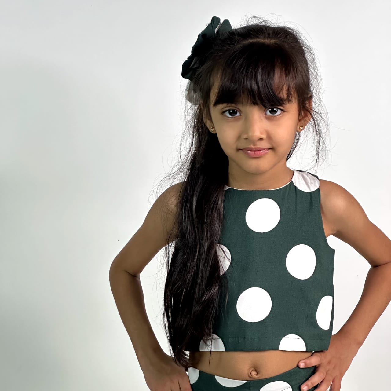 Green Polka Dot Co-ord Set