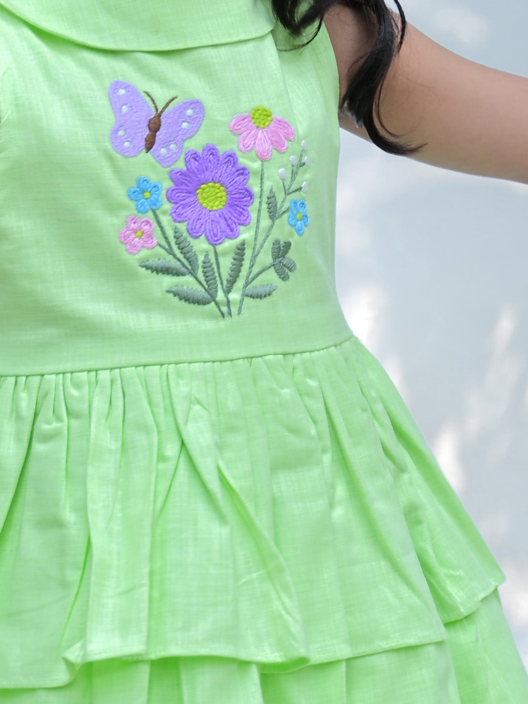 GREEN APPLE BITE DRESS