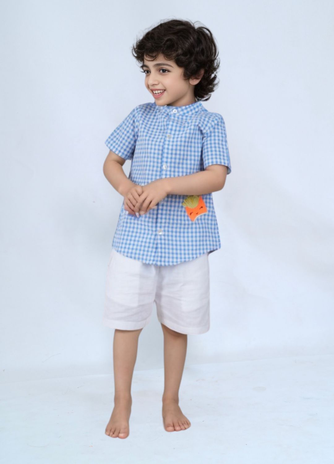 Blue Check Shirt