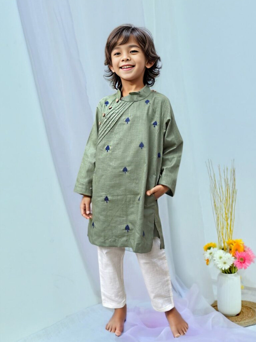 Royal Spades Kurta-Set