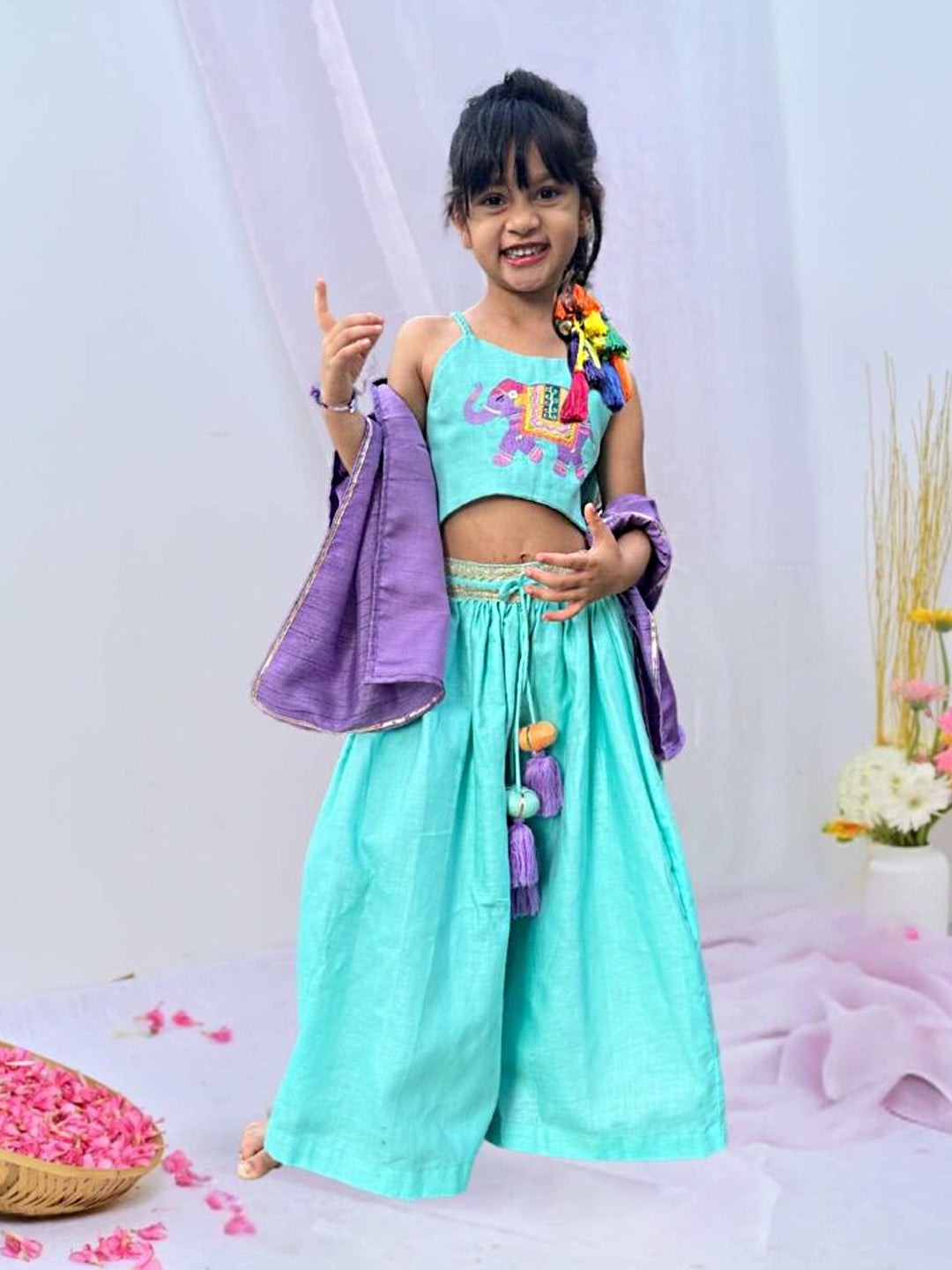 Blue Lehenga Set