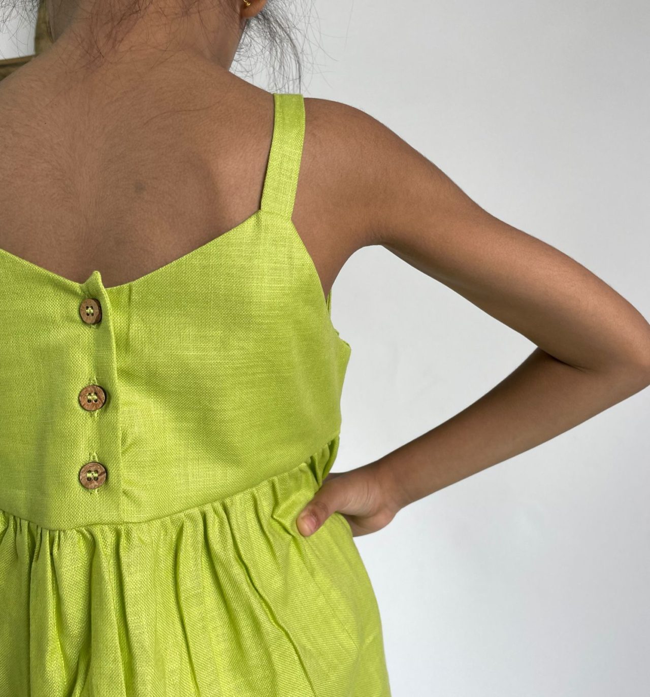 Green Bird Spaghetti Shorts