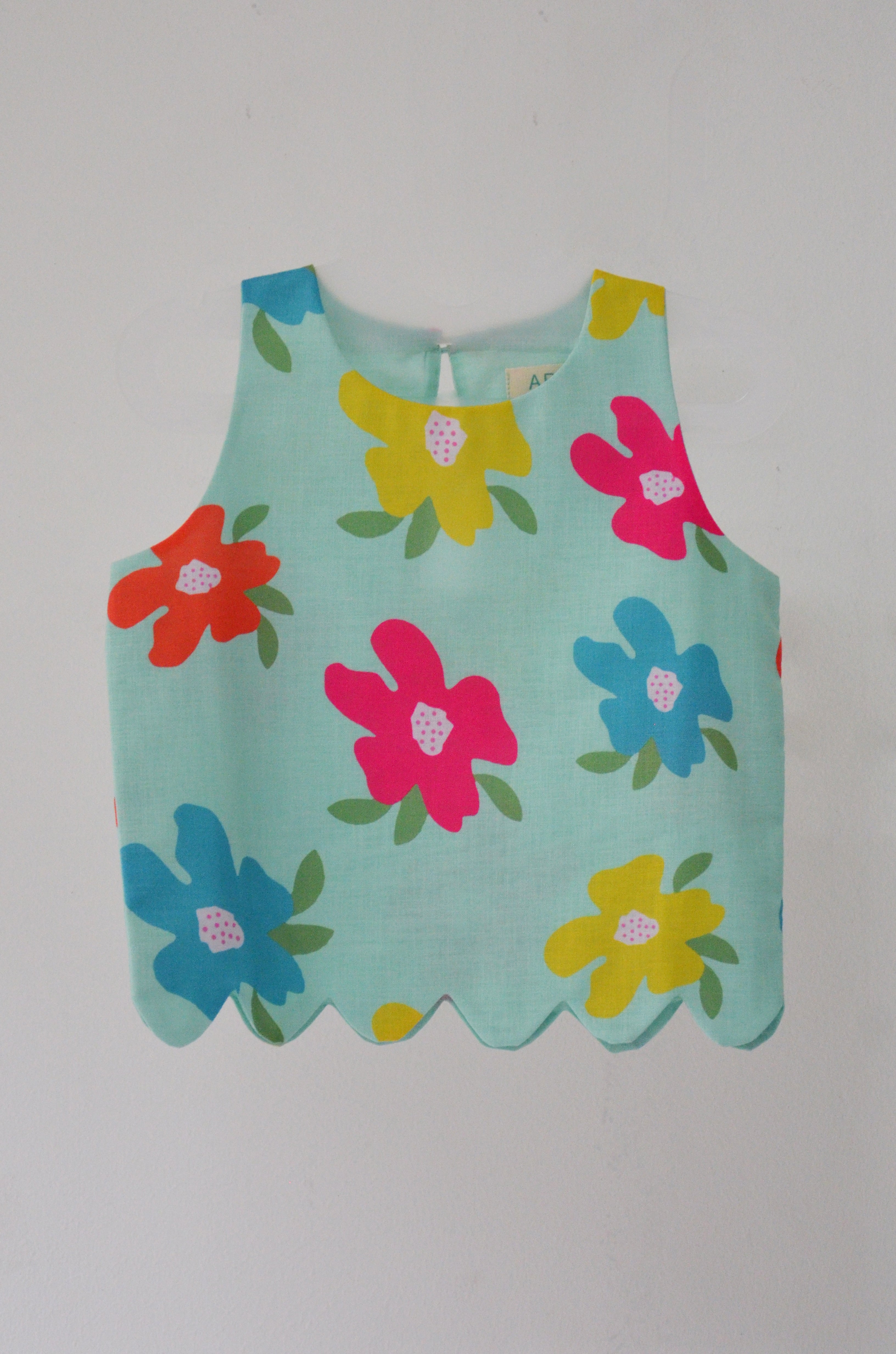 Cyan Bloom Coord Set