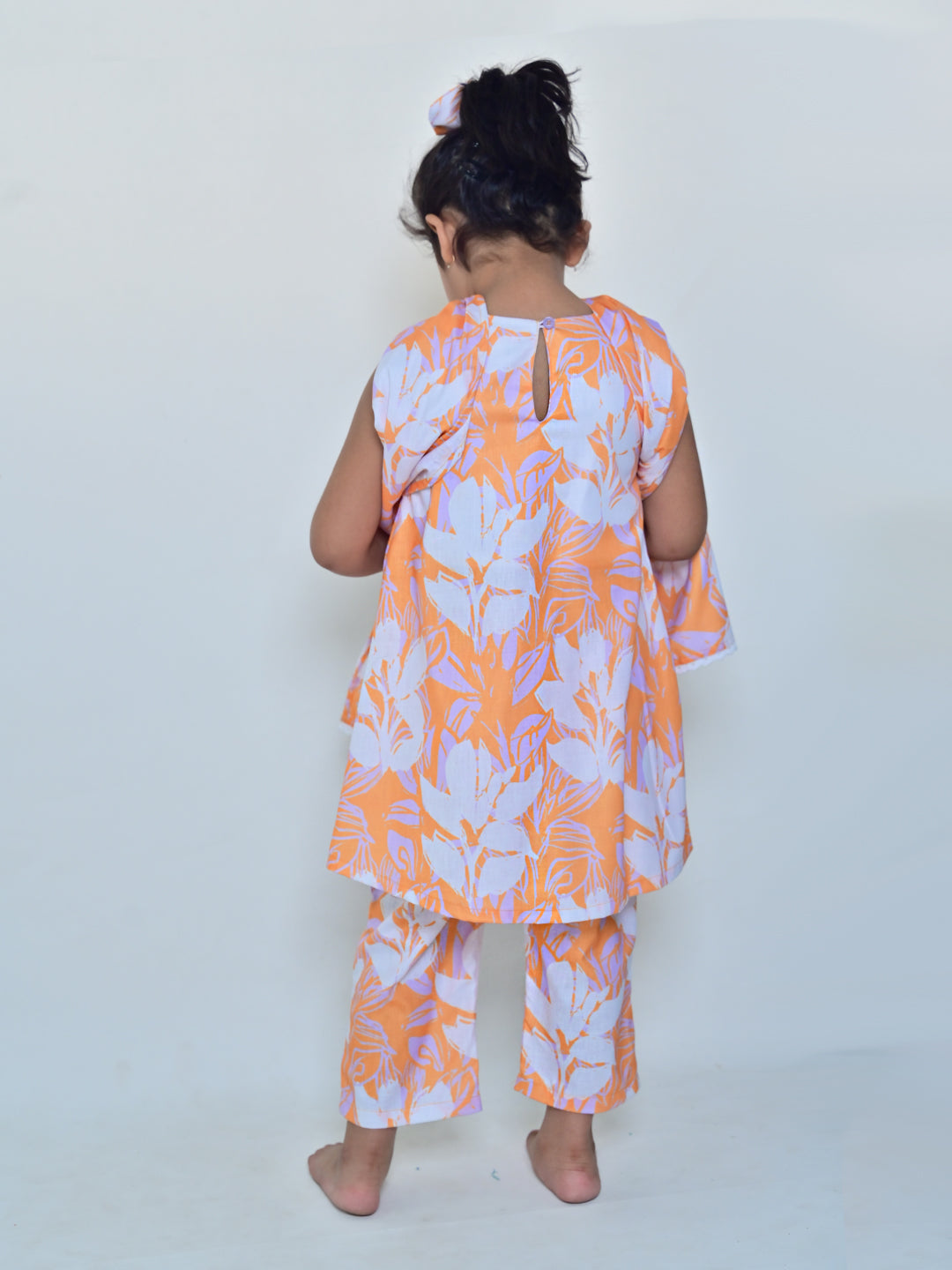 Floral Orange Set