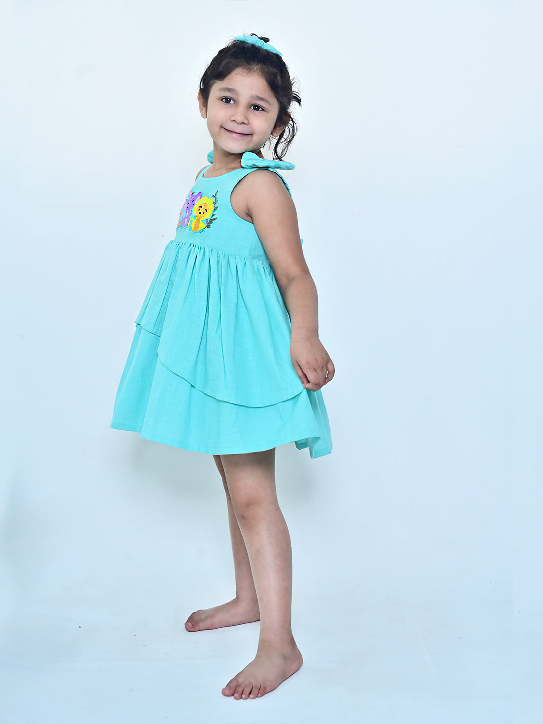 Animal Blue Dress