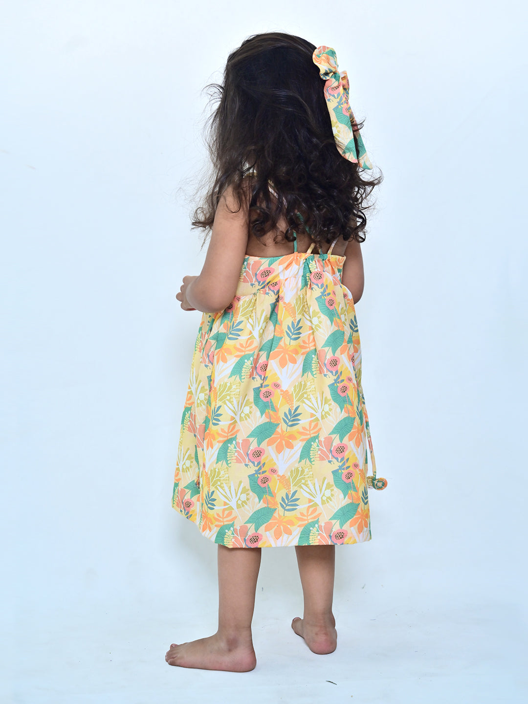 Tropical Tie Dress