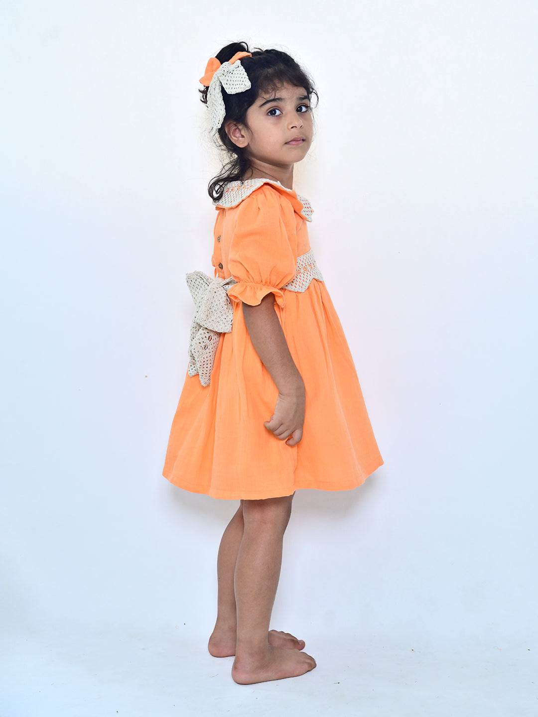 Citrus Orange Dress