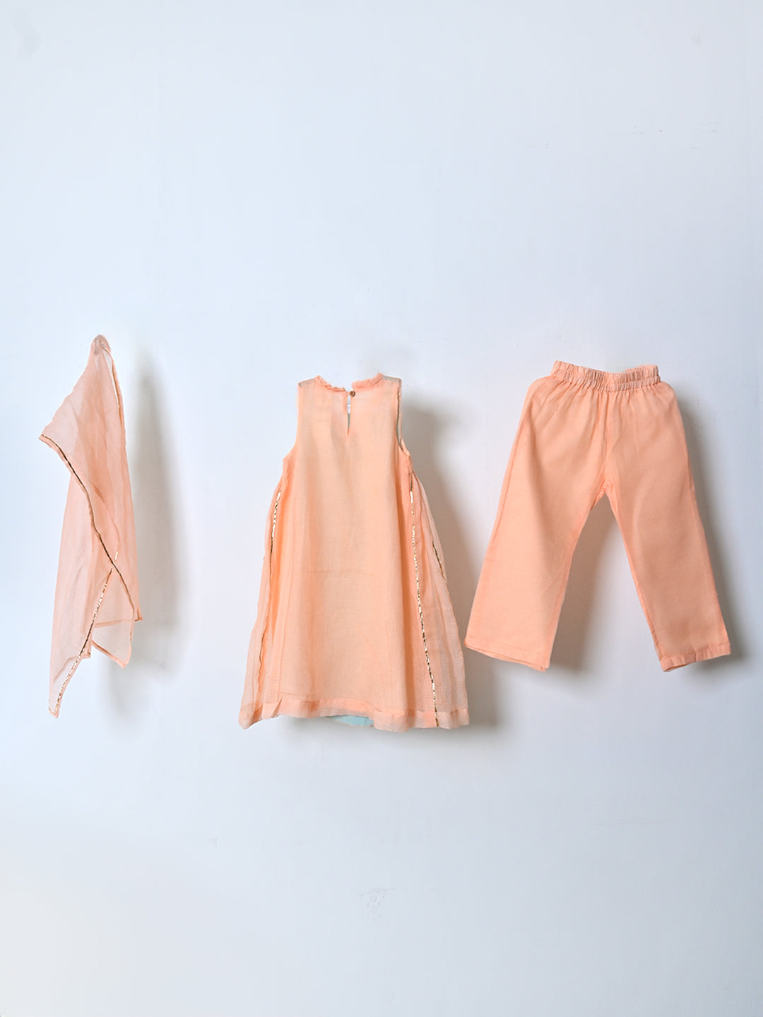 Timeless Peach Tunic Set