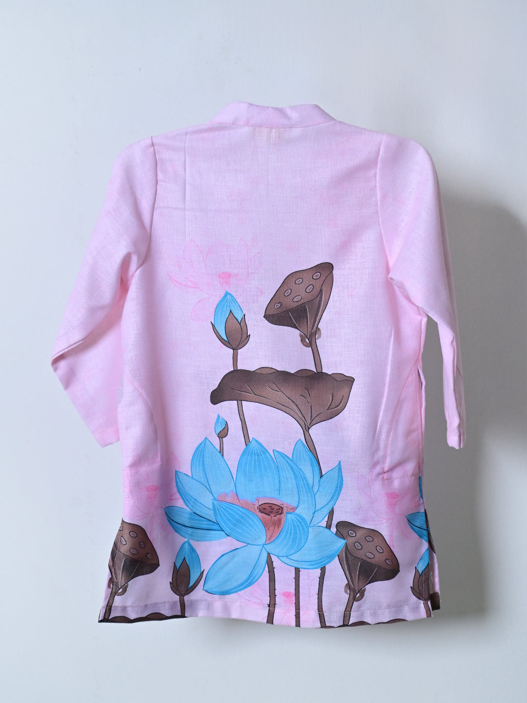 Pink Lotus Kurta Set