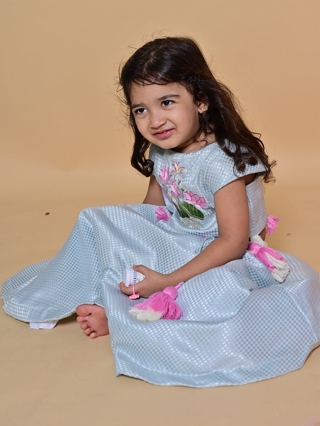 Blue Lotus Lehenga