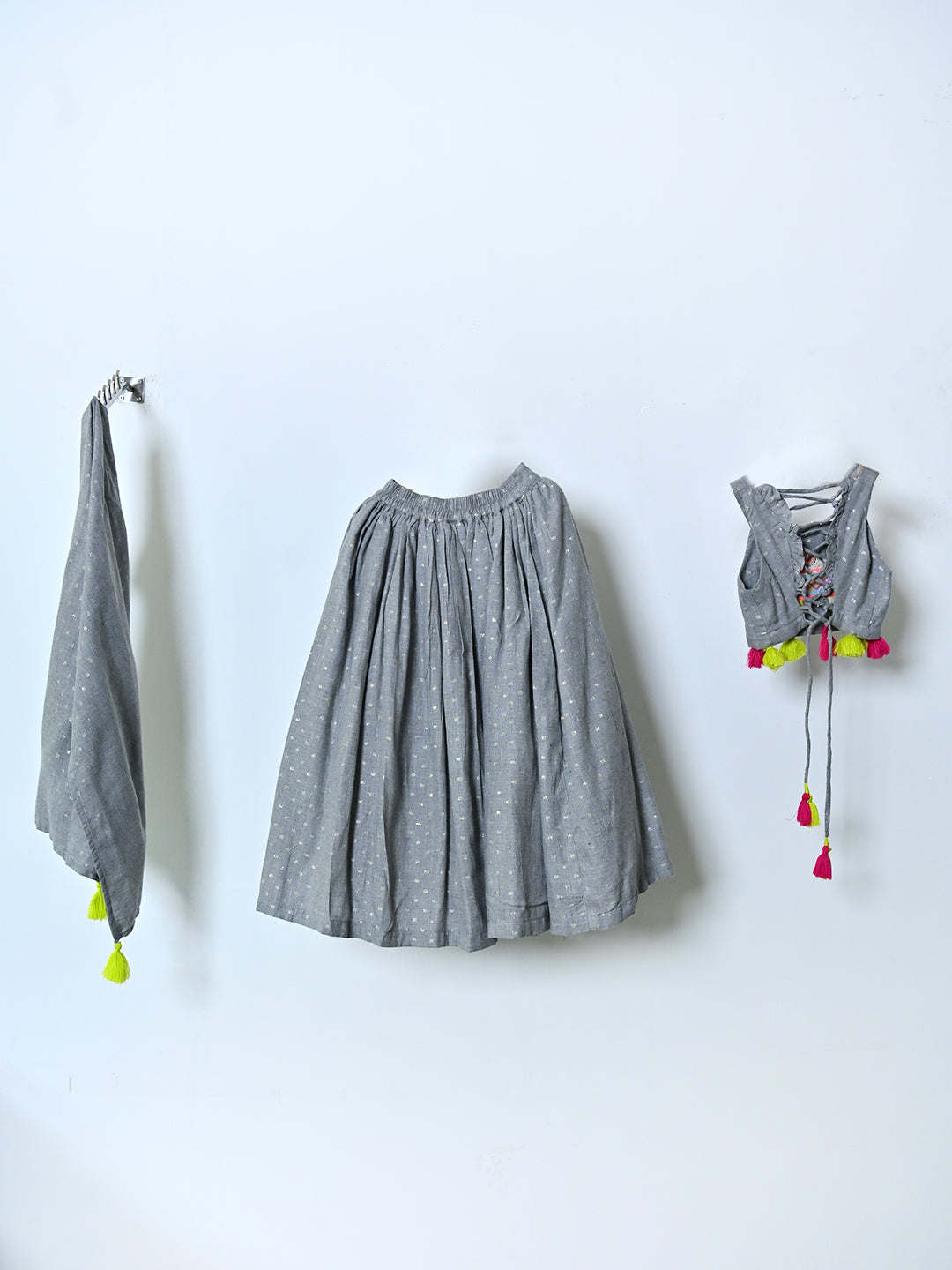 Grey Camel Lehenga