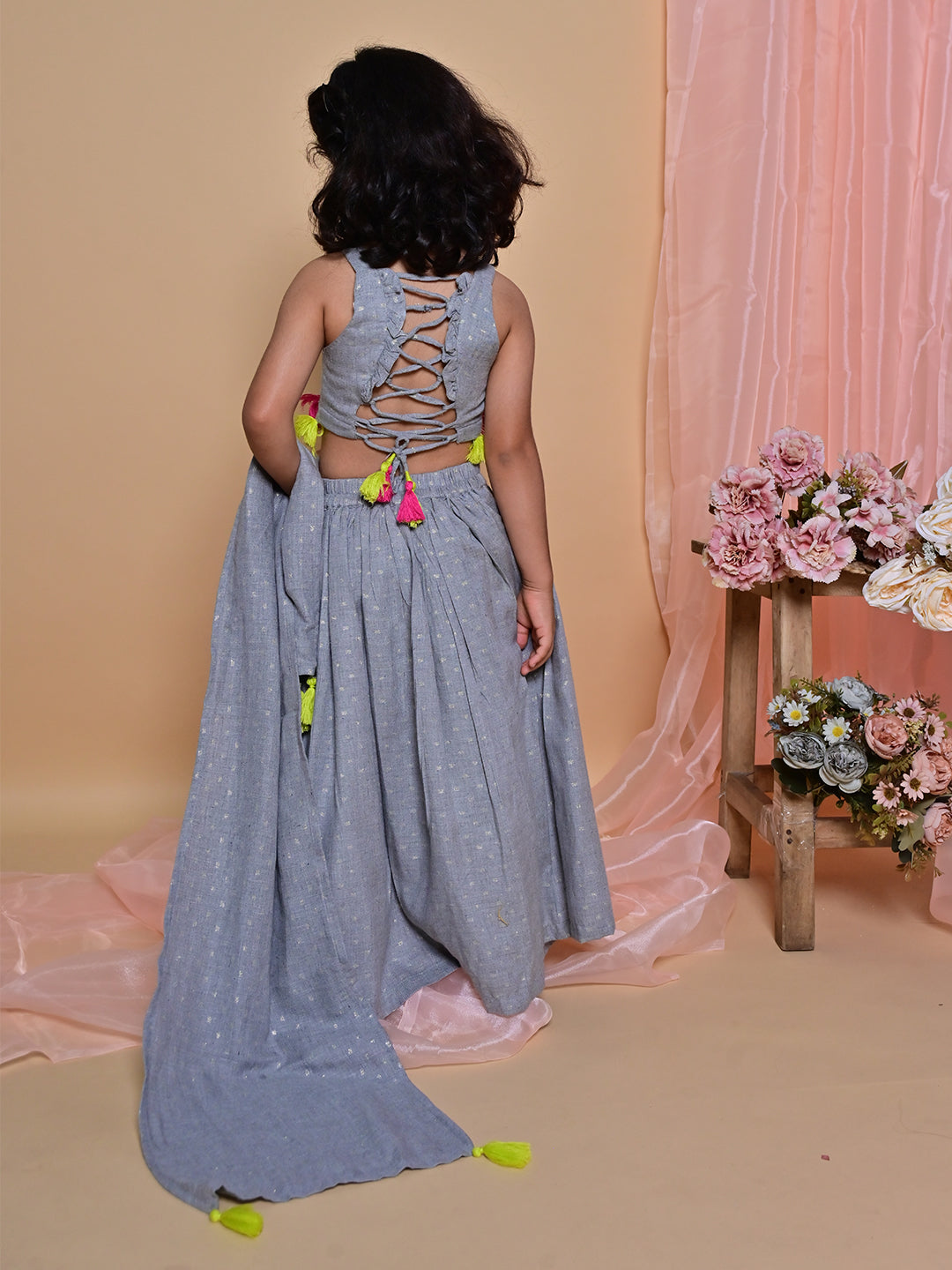Grey Camel Lehenga