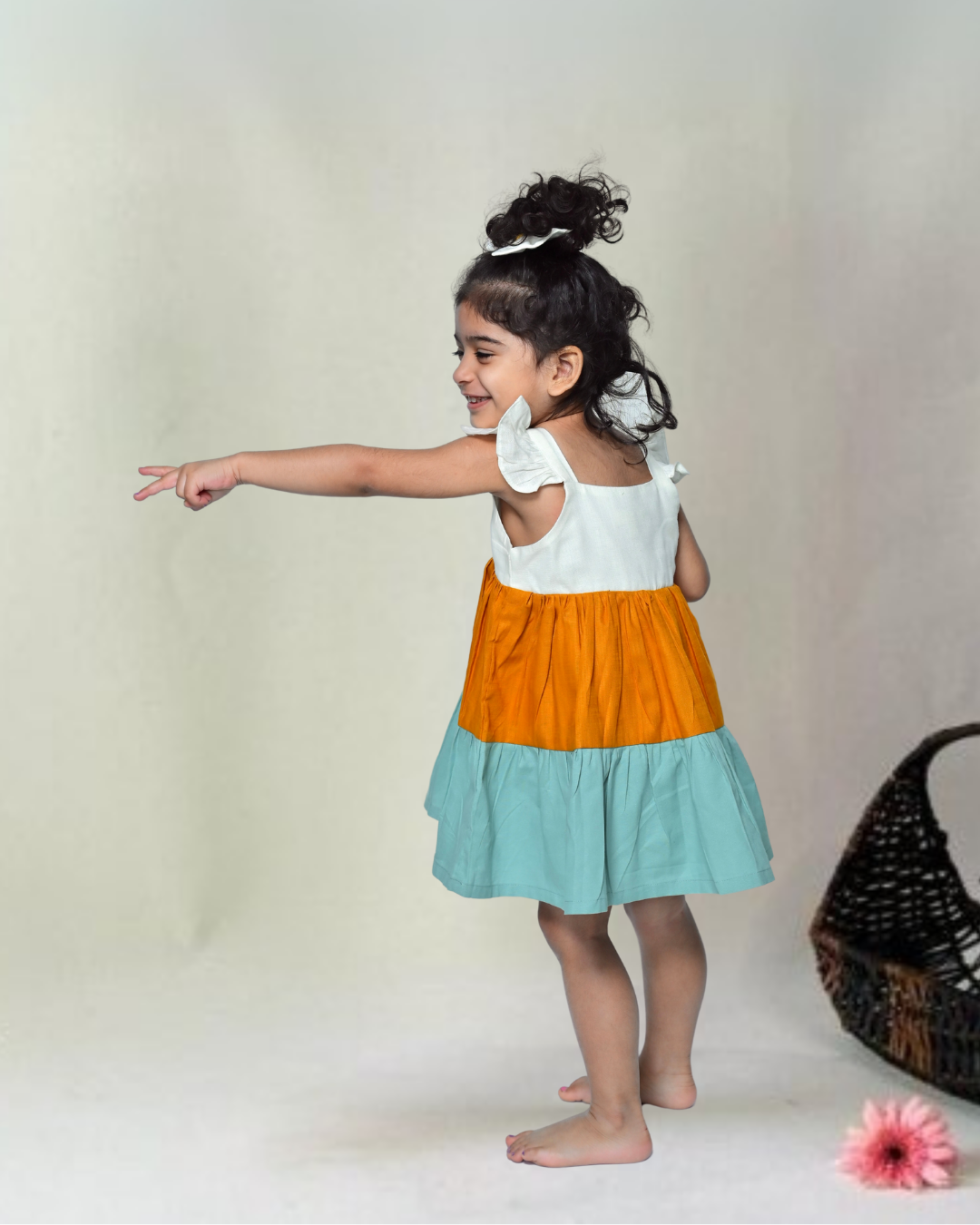 Colorful Tiered Twirl
