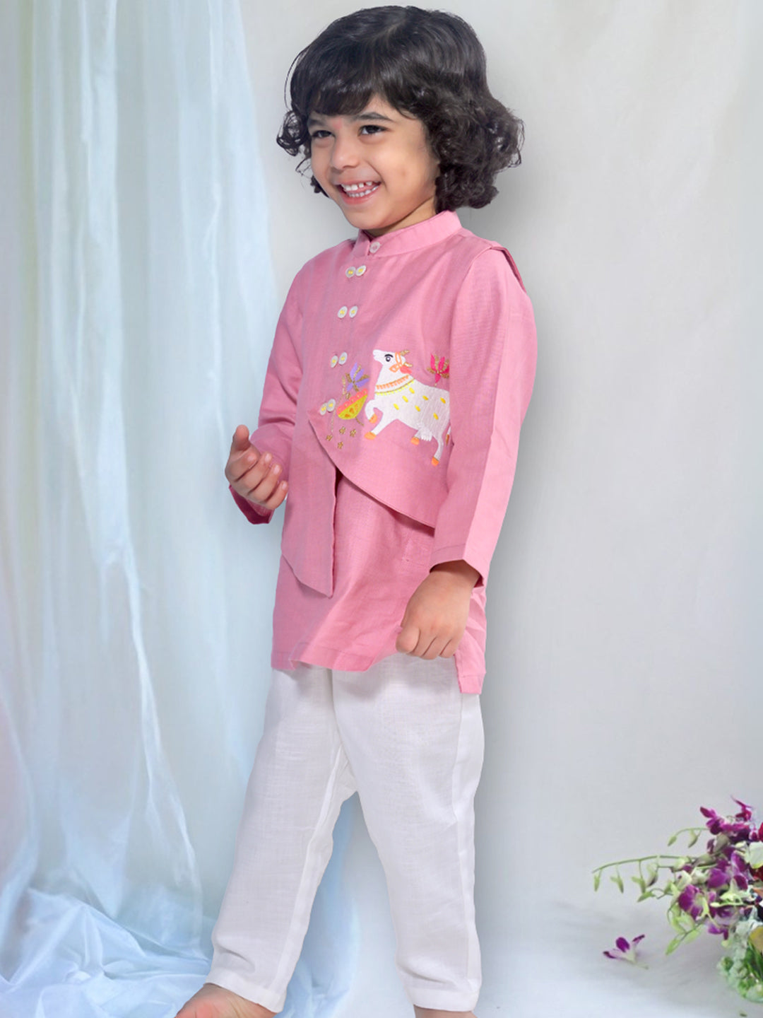 Pichwai Charm Kurta Set