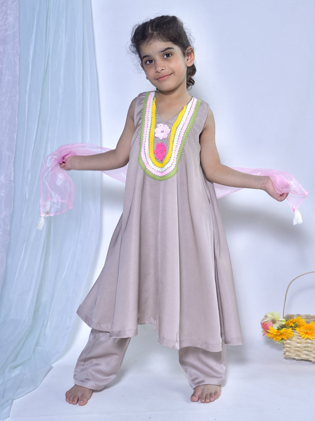 Daisy bloom tunic set