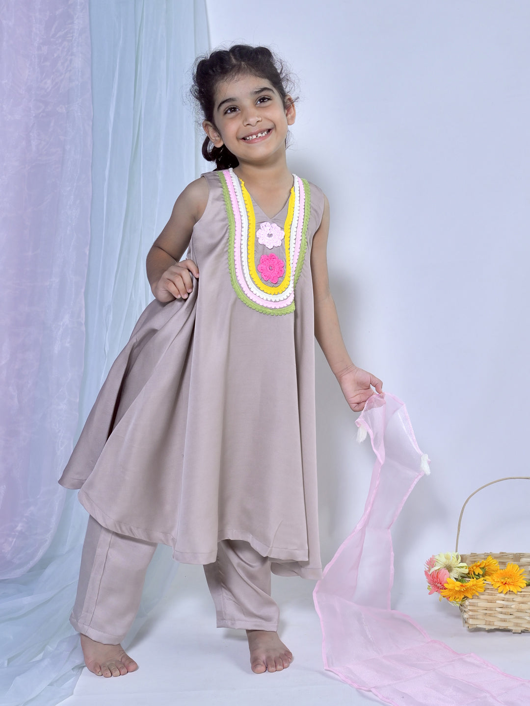 Daisy bloom tunic set