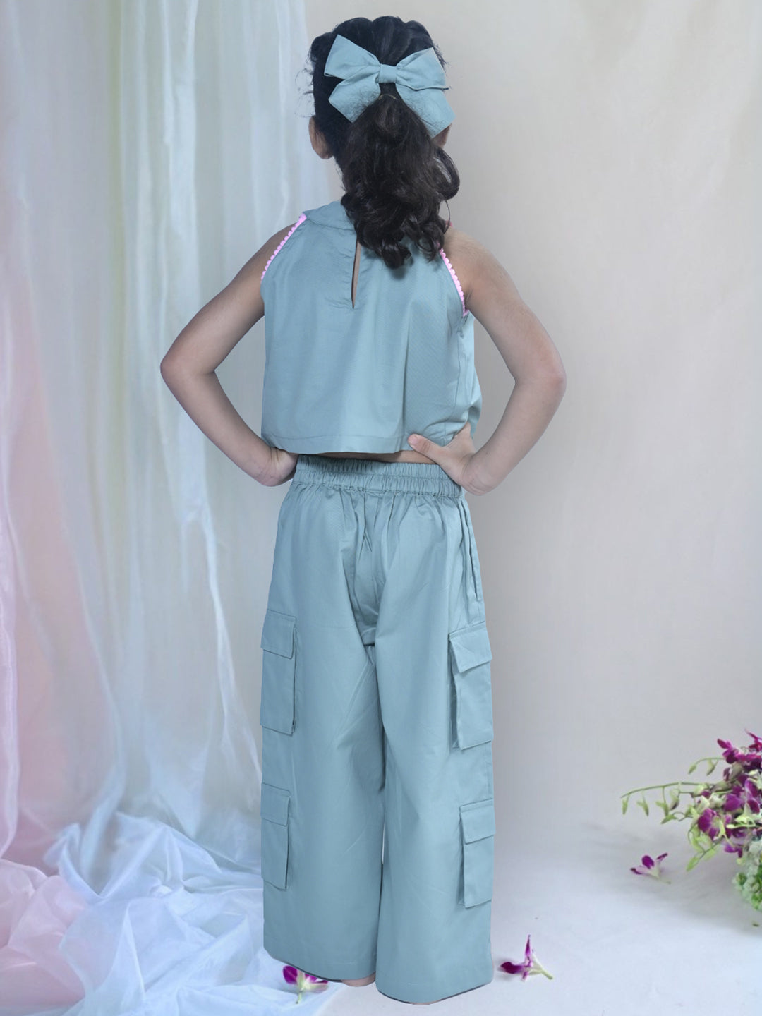 rainbow green coord set