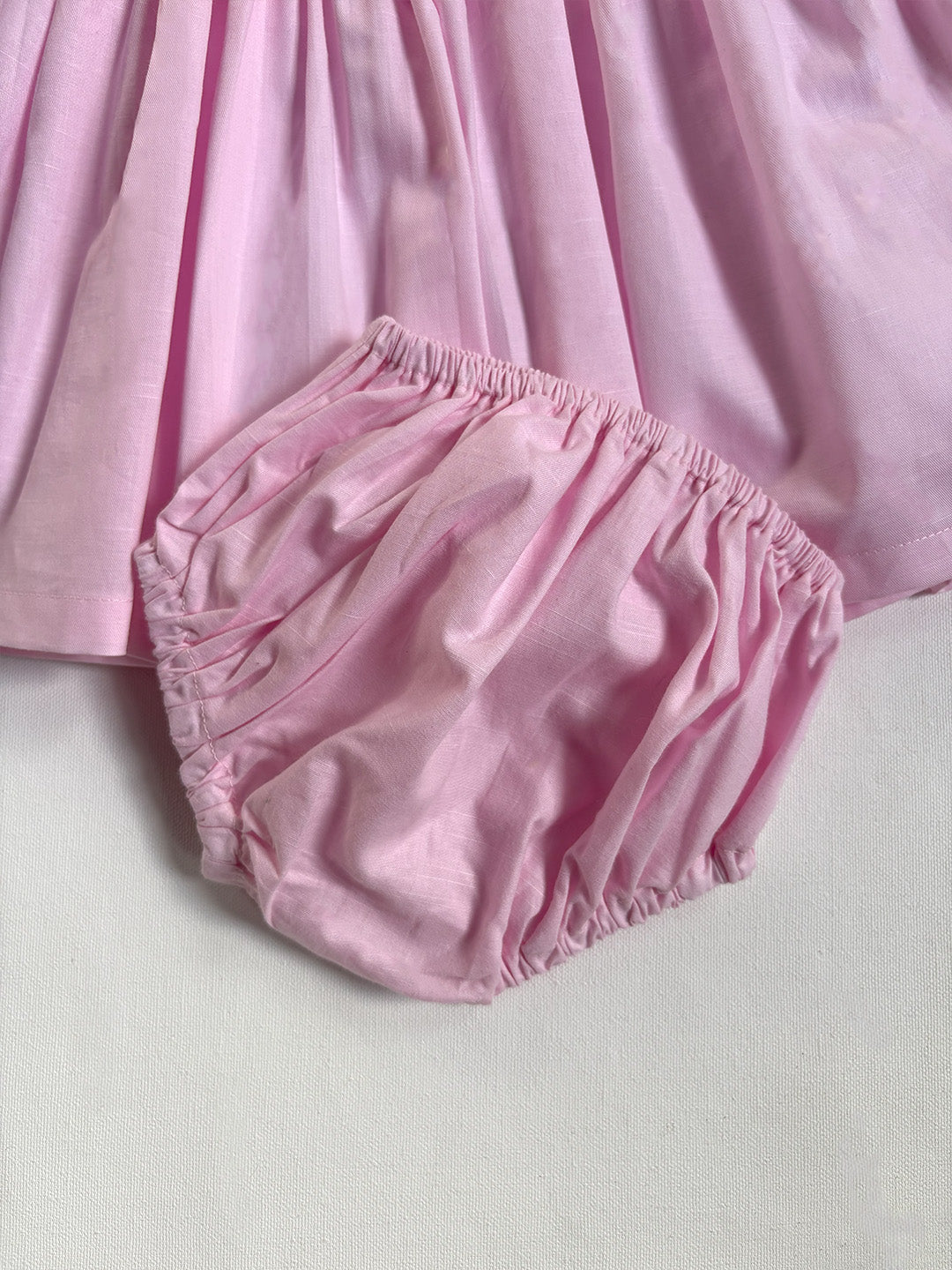 Adorable Pink Baby Dress Set