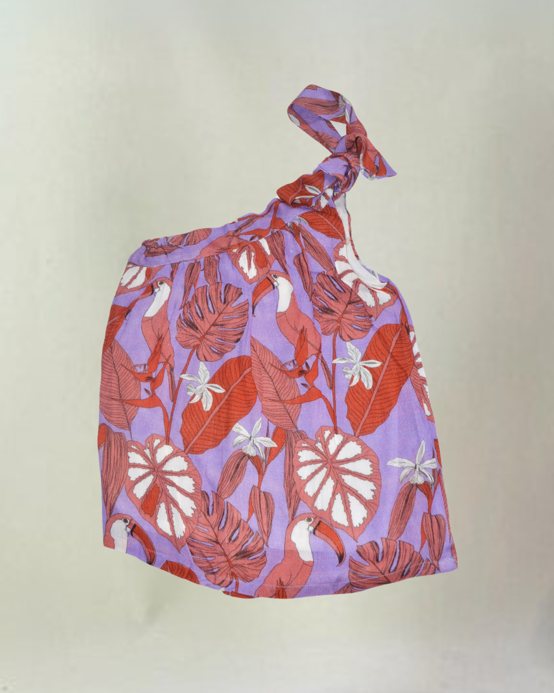 Tropical Printed Dress