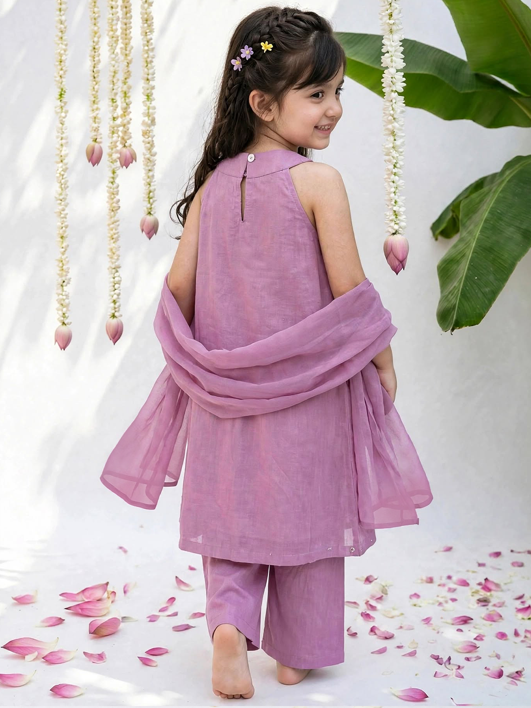 Lavender Bloom Girls Festive Set