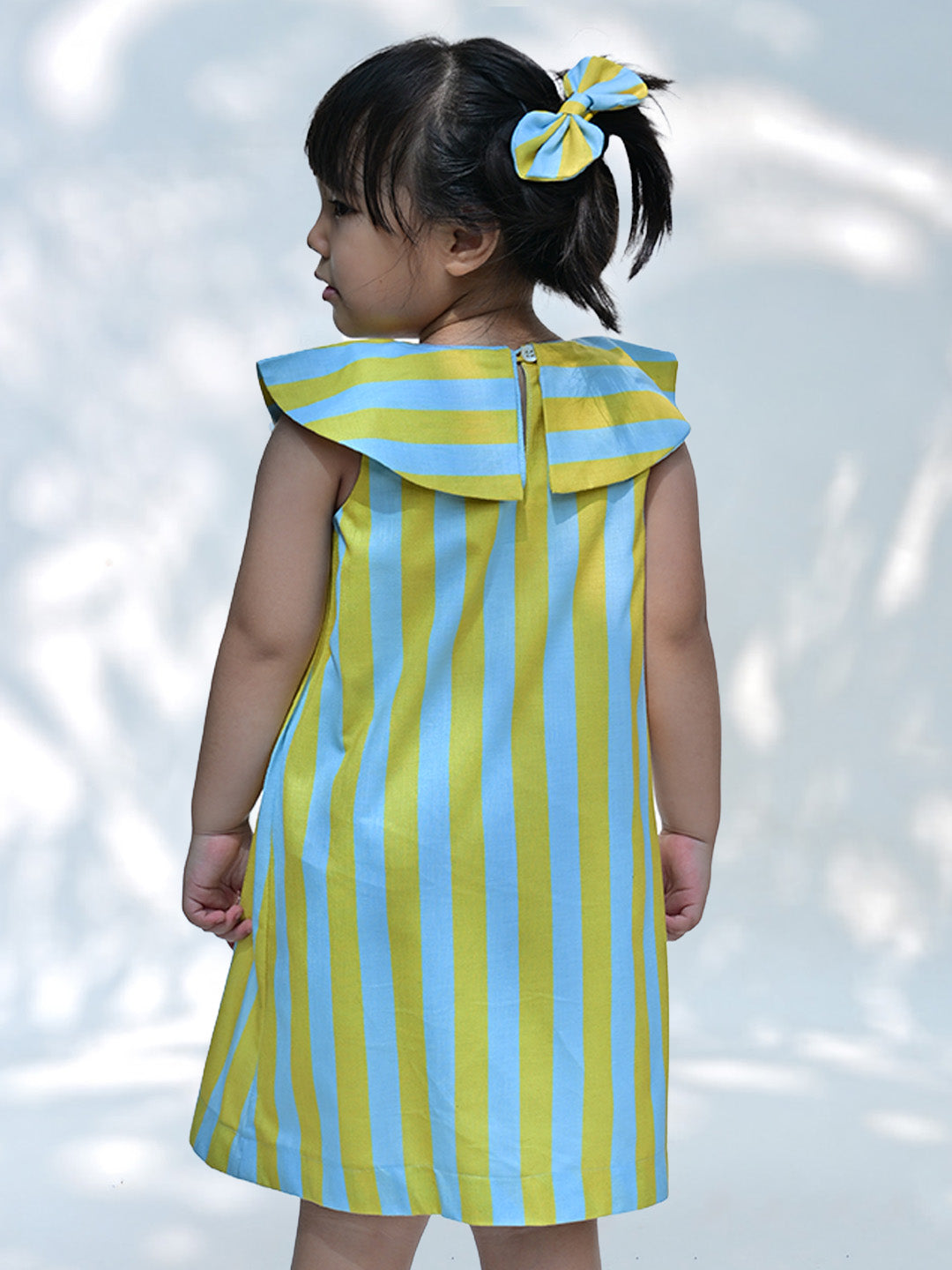 Ice Lemon A Line Dress
