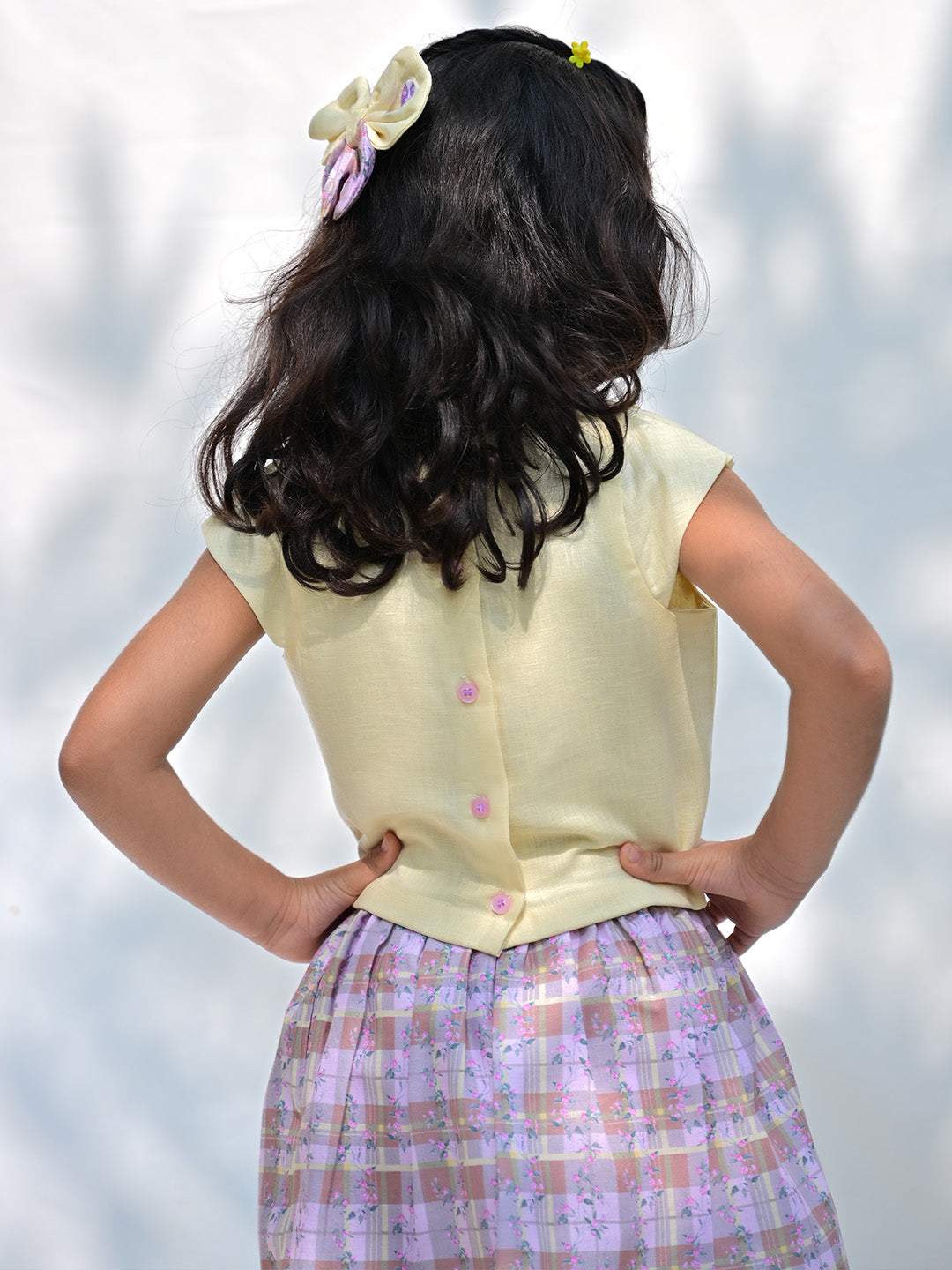 Butter Yellow Skort Set