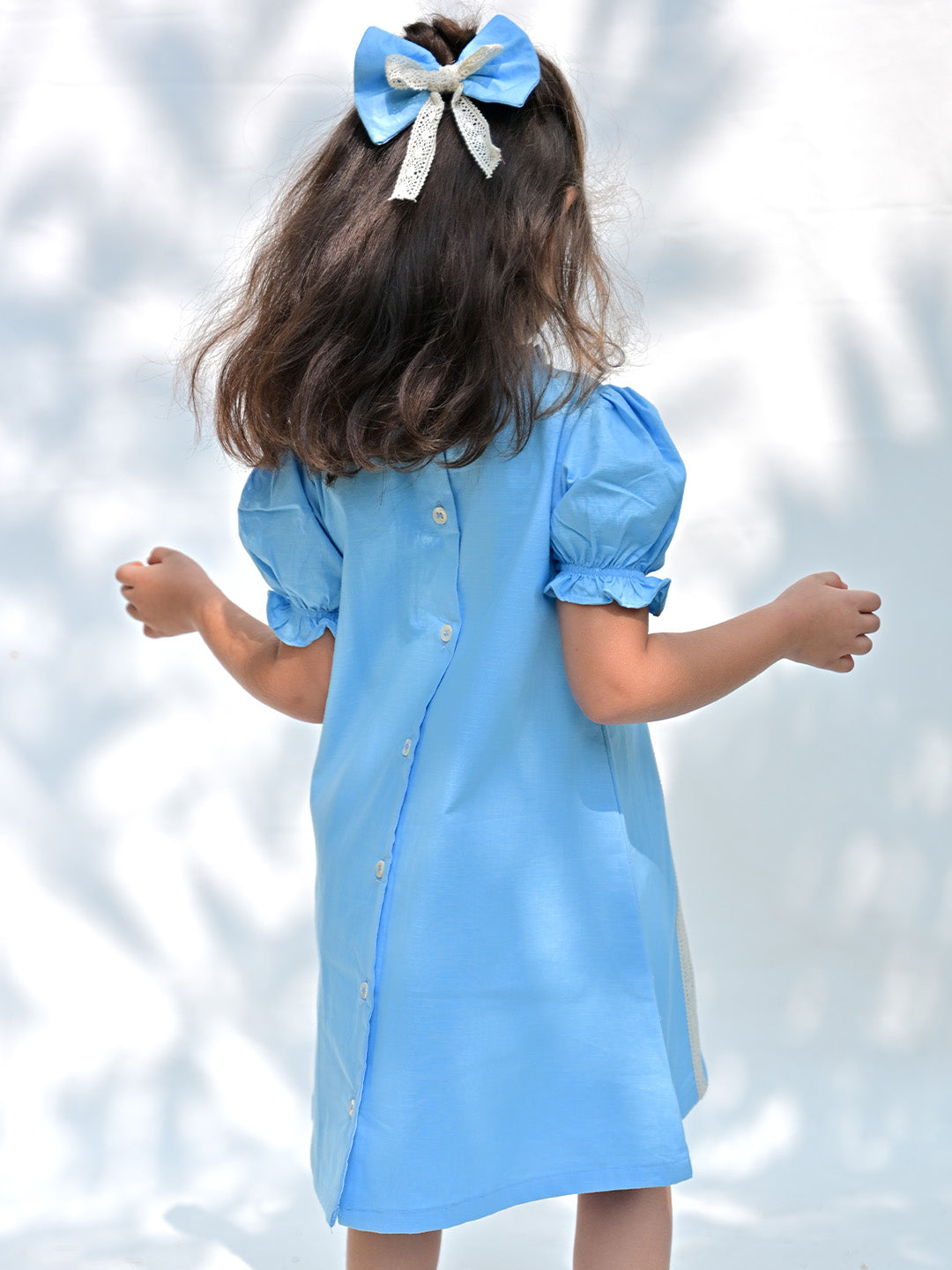 Blue berry kids dress