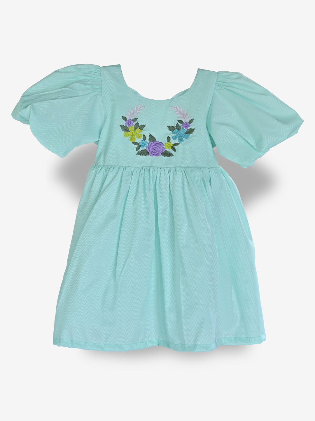 Cyan Bloom Dress