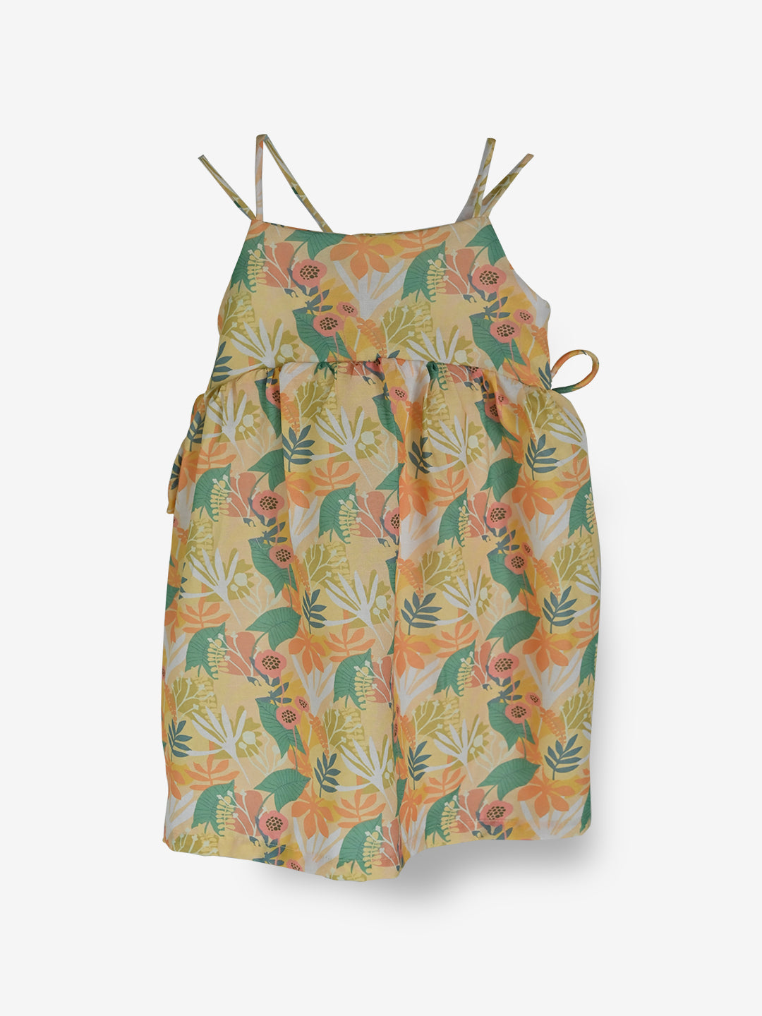 Tropical Tie Dress