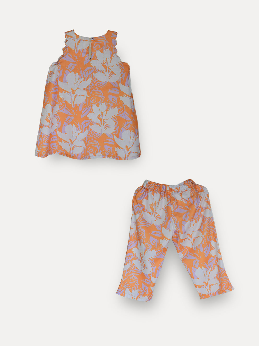 Floral Orange Set